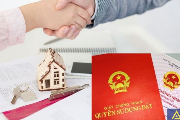 sổ đỏ đi kèm hợp đồng