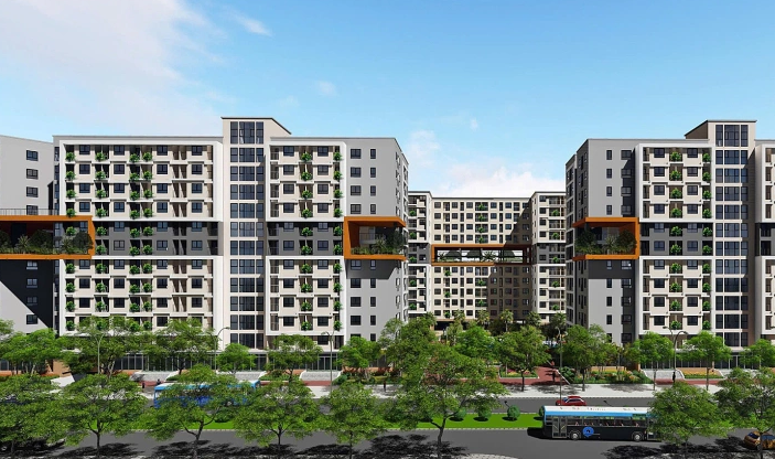 Diện tích nhà ở xã hội