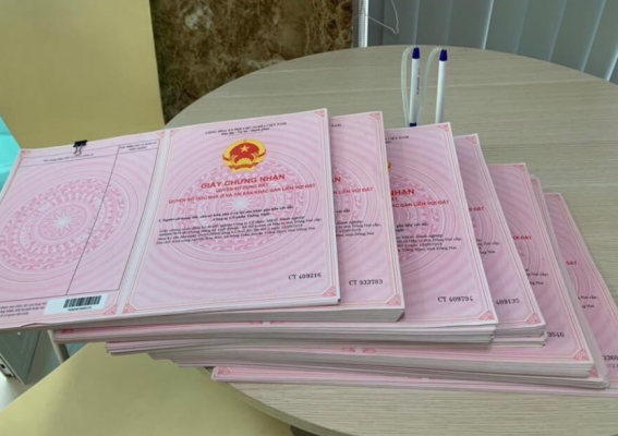 làm sổ đỏ